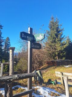 Photo de Katja Gonzi le long du parcours
