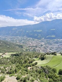 Photo de Helmut Eibl le long du parcours