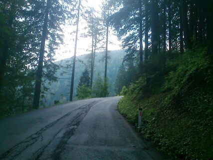 Pfaffensattel Auffahrt