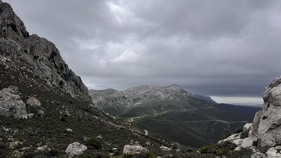 Foto von Giuseppe Deiana entlang der Tour