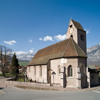 Die Kirche St. Justus in Flums