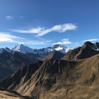 Auf dem Alptrider Sattel