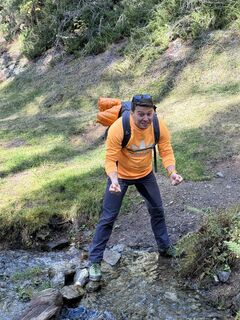 Foto de Jasmin Gth a lo largo del recorrido
