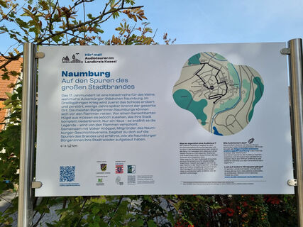 20231010 Naumburg  Einstiegstafel audiowalk
