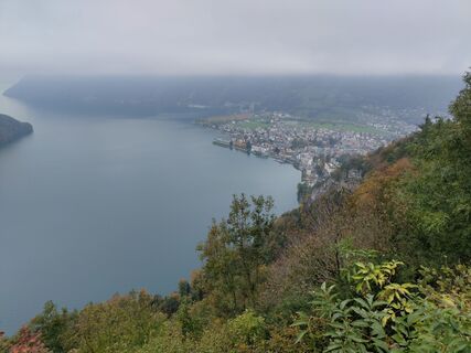 Foto von Philipp Lötscher entlang der Tour