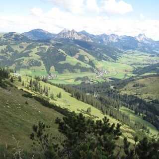 Blick ins Tannheimer Tal