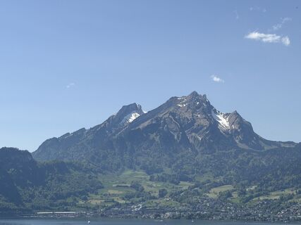 Foto von Dominik Wymann entlang der Tour