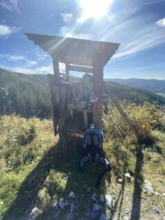 Foto de Melanie Hörzer a lo largo del recorrido