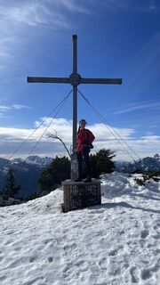 Fotografia z Elisabeth Trebsche na trase