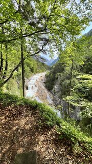 Foto von Sabrina Seidner entlang der Tour