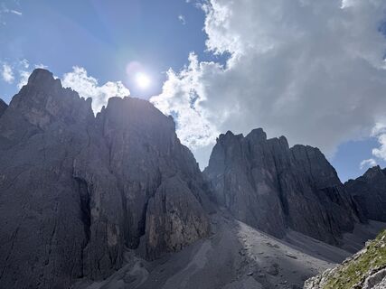 Photo de michele angelini le long du parcours