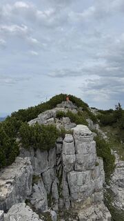 Photo de Reiner Hennemuth le long du parcours