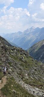 Foto von Silke Vonderlehr entlang der Tour
