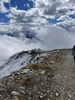 Foto von Babs Moergeli entlang der Tour
