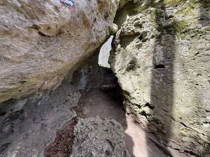 Foto de Norbert Herbig a lo largo del recorrido
