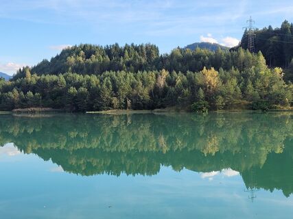 Foto de Susanne Linzbacher a lo largo del recorrido