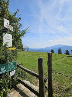 Foto von Elisabeth Wecer entlang der Tour