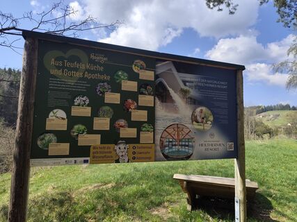 Foto von Barbara Galle entlang der Tour