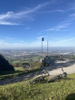 Photo de Paul Piesinger le long du parcours