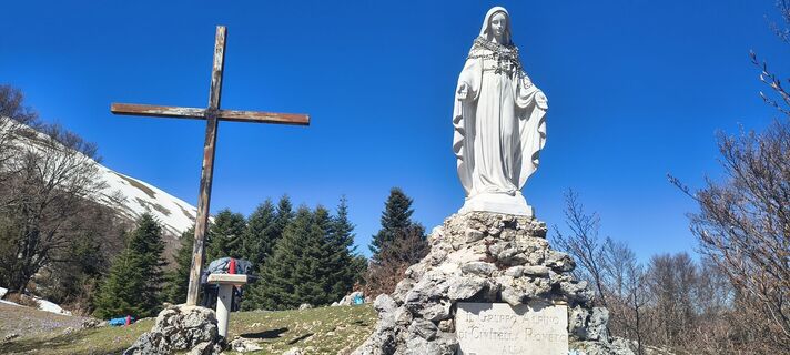 Photo de Patrizia Seppi le long du parcours