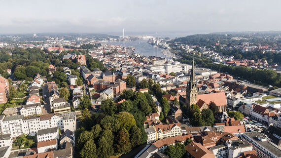 Luftaufnahme Flensburg