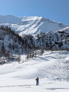 Photo de Gustav Kichler le long du parcours