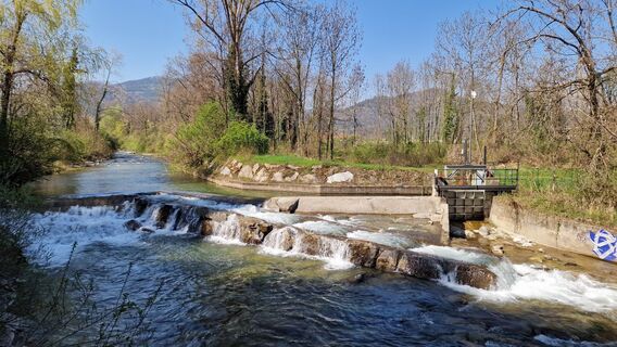 Foto von Fabrizi Mellano entlang der Tour