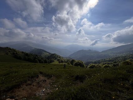 Foto från Alessio Cominelli under resans gång