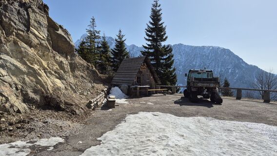 Foto von Günter Smole entlang der Tour