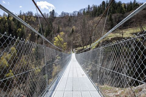 Hängebrücke Massegga