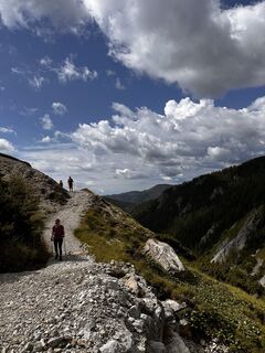 Foto von Alexander Fally entlang der Tour