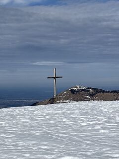 Foto von Heinz Sperl entlang der Tour