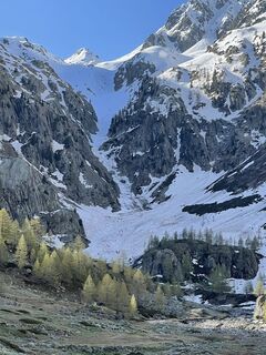 Photo de Sergio calvi le long du parcours