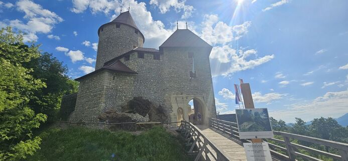 Foto von Mateja Rečnik entlang der Tour