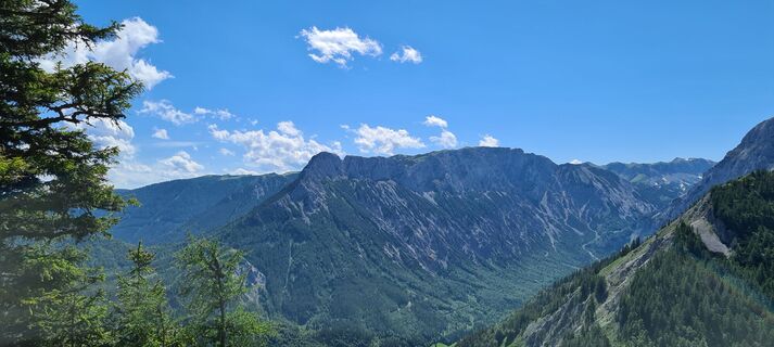 Aufstieg auf die Seeleiten