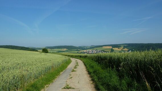 Blick auf Schweigern