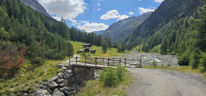 Foto von Franco Fabro entlang der Tour