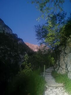 Foto von Anton Rupert Vierthaler entlang der Tour