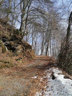 Photo de Dagmar Hofer le long du parcours