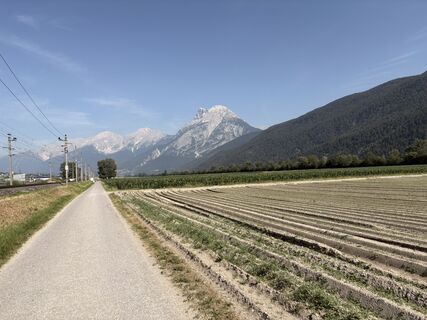 Photo de Helmut Schuchter le long du parcours