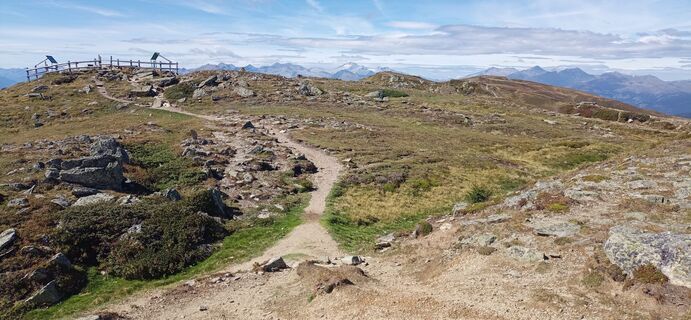 Photo de Markus le long du parcours