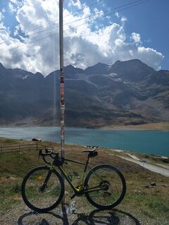 Foto von Aner entlang der Tour