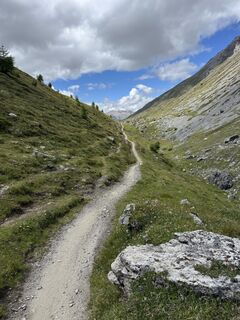 Foto von Bartli Margadant entlang der Tour
