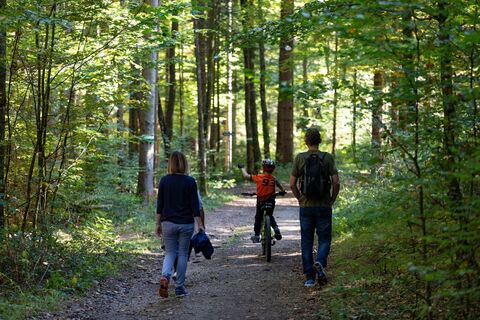 Unterwegs am Planetenwanderweg