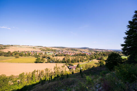 Ausblick Eberschützer Klippen