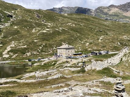 Photo de Marilena Locatelli le long du parcours