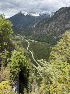 Foto de Nikoletta Sándor-Opavszky a lo largo del recorrido
