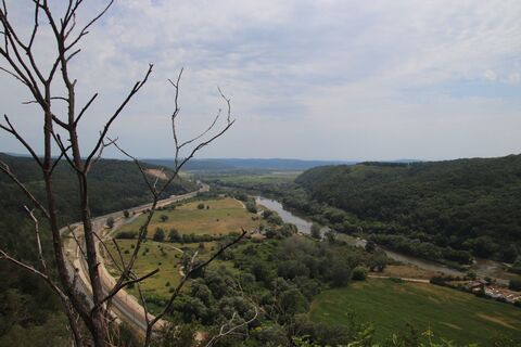 Foto de Günter Kleutsch a lo largo del recorrido