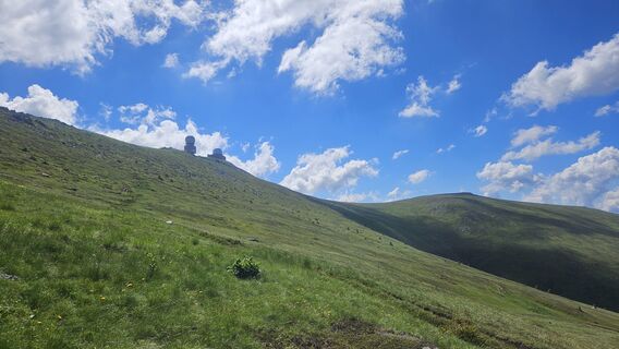 Foto de Mateja Rečnik a lo largo del recorrido