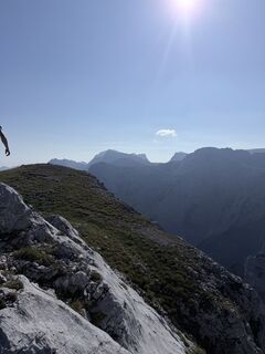 Foto de Rafael Haderer a lo largo del recorrido